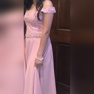 Pink Bridesmaid Dress
